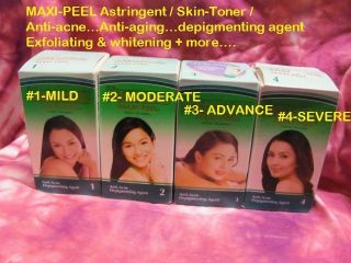 MAXI PEEL 60ml Skin Whitening Exfoliating Anti acne Depigmenting or 