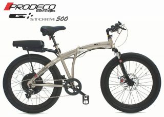 Prodeco Technologies 2012 STORM 36V 500W LiFEPO4 Electric Bicycle Bike 