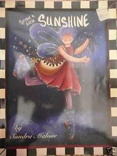 Spread A Little Sunshine Sandra Malone Paint Book