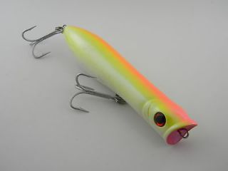   Popper Poppers 5 Lure striper Yelo 1 lure ELECTRO SCHOOL BUS NEW