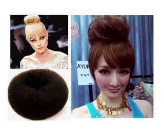    New Hair Bun Ring Donut Shaper Hair Styler Maker 3 colors 3 size