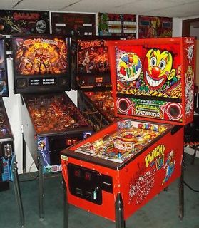 1993 Alvin G. Punchy the Clown Pinball Machine Lifetime Support w/Buy 