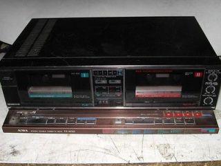 AIWA FX W50 Stereo Double Cassette Deck