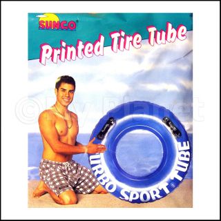   INFLATABLE SWIM RUBBER RING TIRE TUBE SWIMMING POOL LILO FLOAT *NEW