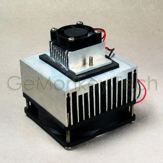 Thermoelectric Peltier Refrigeration Cooling System Kit Cooler