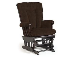 Glider Rocker Replacement Cushions Set Chocolate Brown Lainey Chair 
