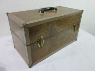 Vintage Wooden Tool/Tackle Box   Project Box