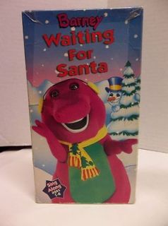 barney waiting for santa in VHS Tapes