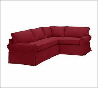 Pottery Barn BASIC Sectional Slipcover in RED