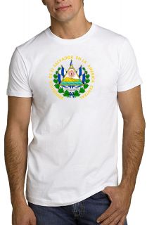 El Salvador Coat of Arms T Shirt Tee *ALL SIZES & NEW*