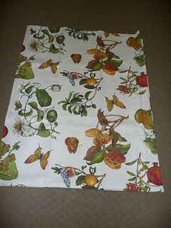   Toscane Made in Italy 100% Cotton Garden tablecloth 70 X 90 NWT