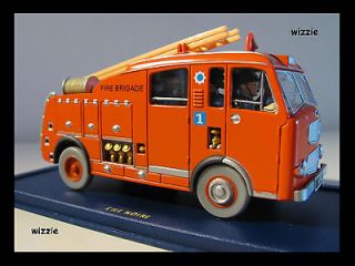 TINTIN Atlas  Fire brigade truck Car ~ no 42 ~ Mint in Box