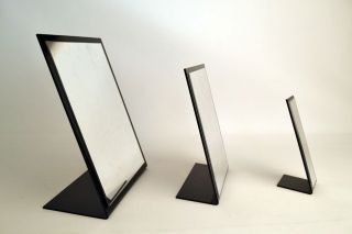 Cosmetic Make Up Table Tabletop Stand Vanity Black Picture Frame 