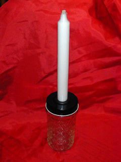 Set of (2) Mason Jar Taper Candle Holder Converter Rustic / Classic 