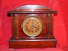   THOMAS ROSEWOOD CASED CHIMED MANTLE CLOCK 13x13 with Works # 89C