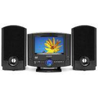 Magnasonic MAG MMD1040 DVD Player Stereo Speaker Micro System with 7 