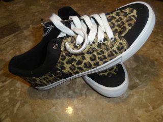   Guess Olavia Leopard Sneakers Tennis Shoes sz 8.5 (