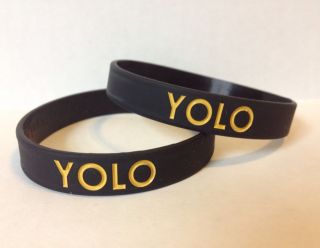 YOLO You Only Live Once bracelet HOT POPULAR DRAKE LIL WAYNE YMCMB 