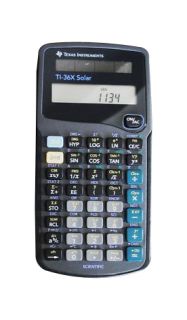 Texas Instruments 36XSOLAR Scientific Calculator