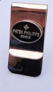 Patek philippe  promo Mens Polished chrome Money Clip nice quailty in 