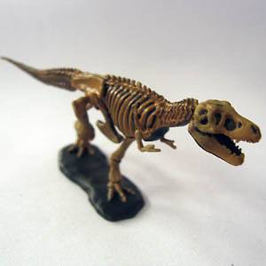 TYRANNOSAURUS T.rex King Lizard dinosaur Mini 3D Art figure Japan gift 