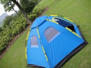 Dome Outdoor Large 6 Person Hiking Automatic Instant Pop up Family 