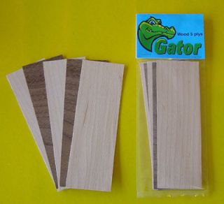 wooden fingerboard skateboard Gator mold GW5 tech
