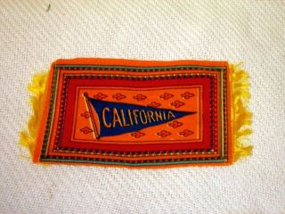   University of California Tobacco Silk Flag Felt Pennant Design 6x4
