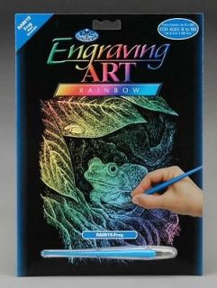 NEW Royal Brush Rainbow Engraving Art Frog RAIN15 NIB