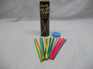 Vintage 80s Toy Game Pik Up Stiks Pick Up Sticks Slinky
