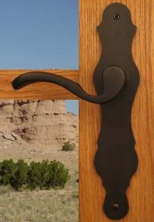   Handle Hardware Patio Door Lock Santa Fe Distressed French Country