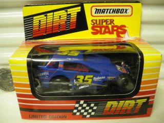   1993 RARE SERIES 2 DIRT MODIFIED RACE CAR #35 TOBY TOBIAS MINT BOXED
