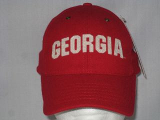 GEORGIA BULLDOGS   NEW NCAA FOOTBALL SPORTS HAT   RED