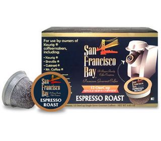 San Francisco Bay Coffee OneCup Espresso Roast For Keurig K cup coffee 