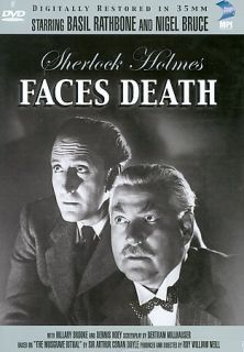 Sherlock Holmes Faces Death DVD, 2003, Digitally Restored