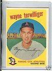 1959 Topps 496 Wayne Terwilliger NMMT SET BREAK 9 Year MLB Player 