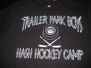 TRAILER PARK BOYS Christmas Gift Blak Hash Hockey Camp Shirt size XXXL 