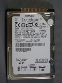   HTS421260H9AT00 60 GB,Internal,4200 RPM,2.5 0A26306 Hard Drive