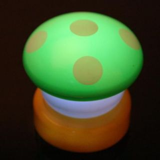   LED Head Press Down Touch Night Bed Desk Lamp Light Gift Green NEW