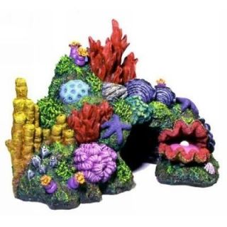 Caribbean Reef Coral Replica 408 mini ~ aquarium ornament fish tank 