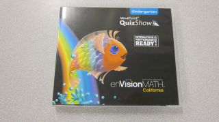 enVision Math California Kindergarten MindPoint QuizShow software CD 