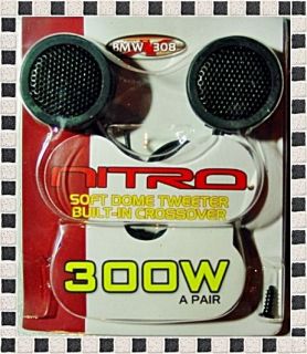 New Nitro BMW Soft Dome Car Stereo Tweeters Speakers
