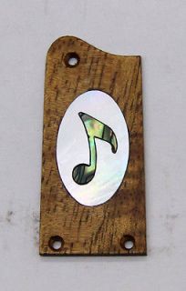 Truss Rod Cover with Music Note Inlay will fit Tacoma
