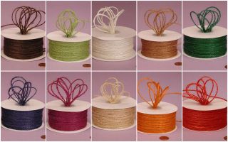 mm soft Jute twine cord string for crafts jewelry macrame hippie 