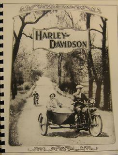 1925 Harley  Davidson Sales Brochure Covering All Models,Accesories 