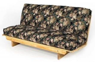 Full Size Super EZ Futon Frame Pine Wood Sofa Bed NEW