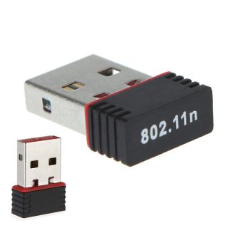 150M Wireless Mini USB Adapter WiFi 802.11n 150Mbps Network Card for 