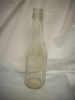 Heinz CO. Medium Embossed Twist Cap Head Bottle 9 1/4 tall 