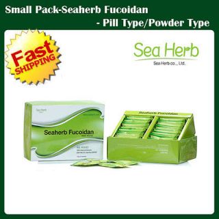 Natural Brown Seaweed extract SEAHERB Fucoidan (34Sachets/box​) US 