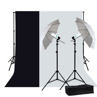   Photography Umbrella Light 10 Support 9x6 Background Lighting Kit